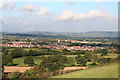 Cullompton: the town from the south west