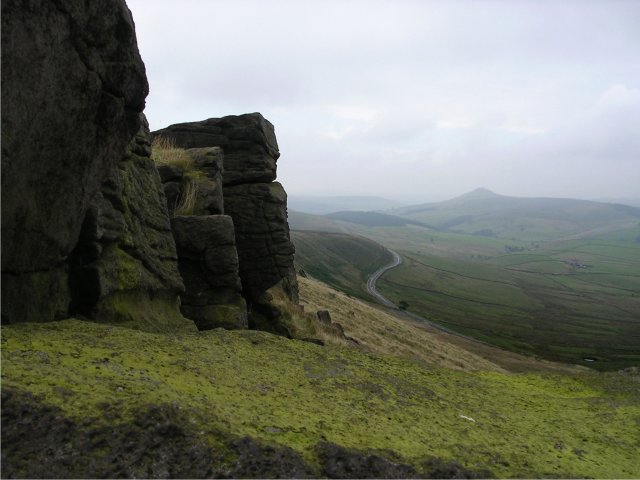 Rocky outcrop at Shining Tor