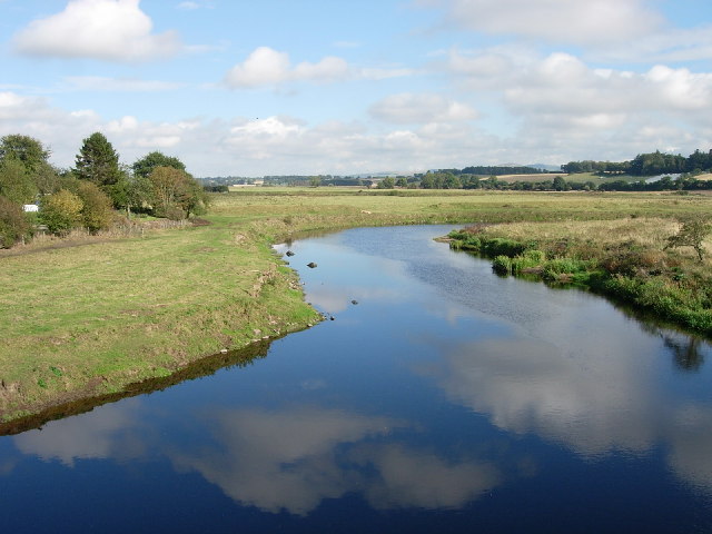 The River Isla north of Coupar Angus