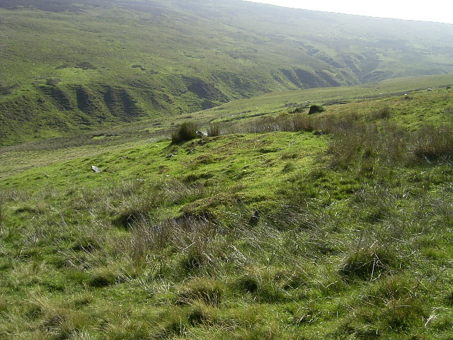 Lieh Eayst ringfort at the top of the Corrany Valley