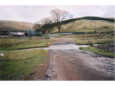 Ford and farm, Cocklawfoot