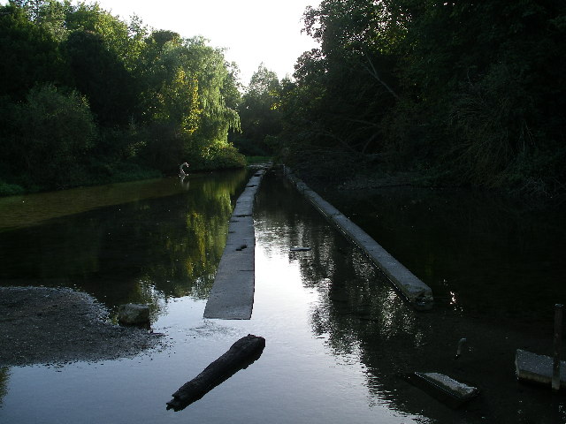 Old watercress beds at Letcombe Bassett