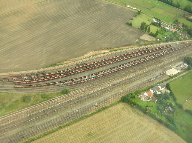 Sidings Between South Milford and Monk Fryston