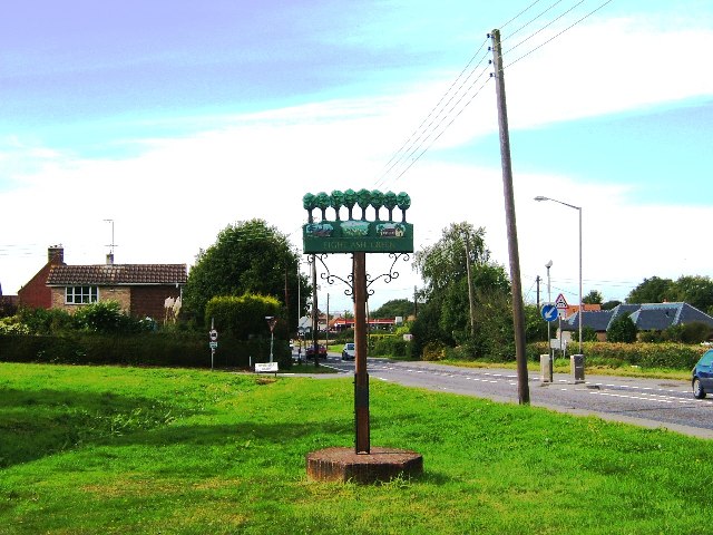 Eight  Ash Green Village Sign, Essex