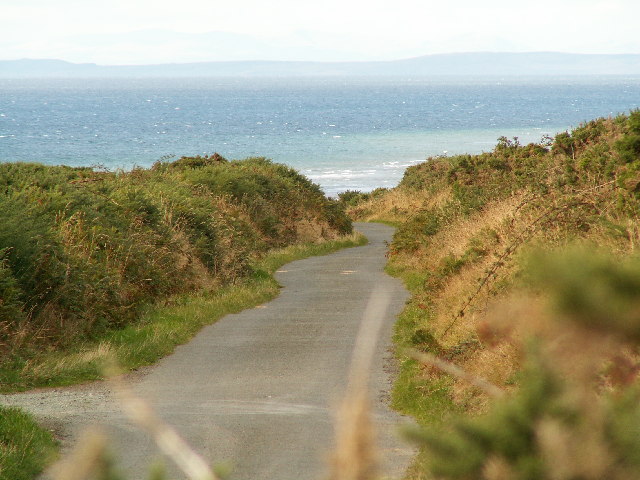 The Bollyn Road, north of highest point