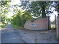 SP4274 : Heath House gateway by David Stowell
