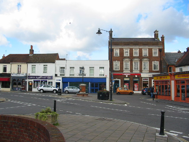 Street scene Bagshot © Clive Perrin :: Geograph Britain and Ireland