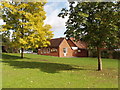 Taplow village hall and village green