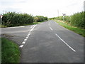 Junction looking north-west