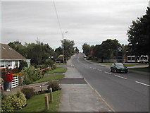 SK6460 : View east along Mickledale Lane, Bilsthorpe by Tom Courtney