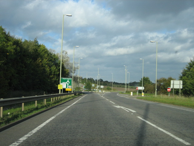 A420/Park Road roundabout