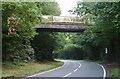 TQ1735 : Brickworks Conveyor over minor road between Warnham and Rusper, West Sussex by Pete Chapman