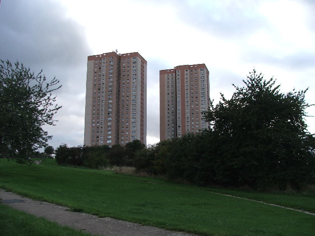 Cottingley Heights and Cottingley Towers, Leeds.