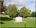 Statue of Winston Churchill on Woodford Green