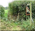 TQ1834 : Stile adjacent to Northlands Road by Pete Chapman