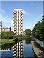 TQ3681 : High Rise & Regents Canal by Glyn Baker