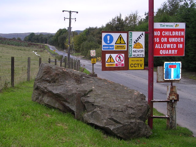 Access Road to Douglas Muir Quarry