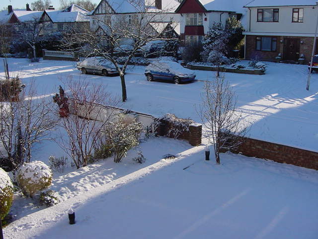 Winter in Elstree