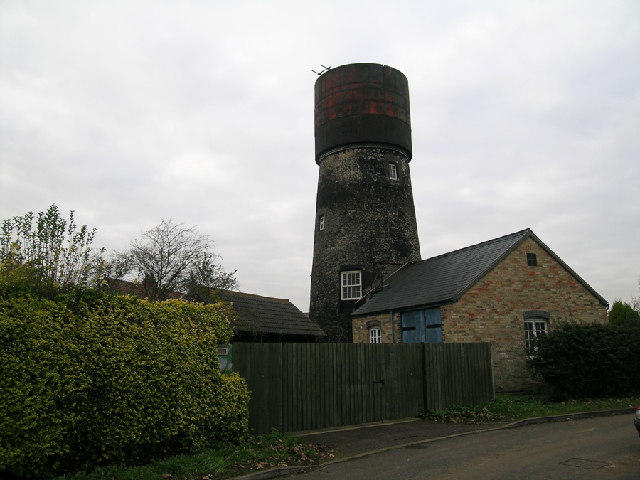 Converted water tower in Cottenham, Cambridgeshire