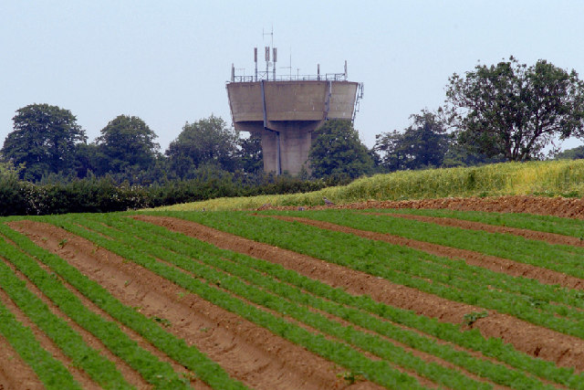 Water Tower at Goldings Lane, Leiston, Suffolk
