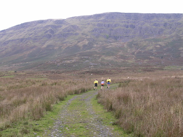 Track leading to Slackdhu above Strathblane