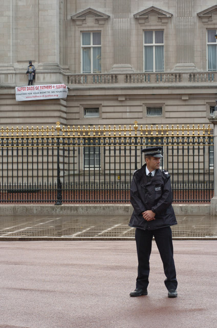 Protest at Buckingham Palace