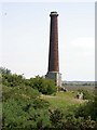 NT9637 : Ford Colliery Chimney by David Kitching