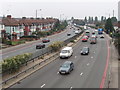 A406 North Circular at Neasden