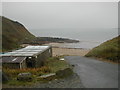 SH1629 : Road Entrance to Porth Oer by Peter Shone