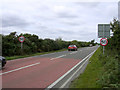 The A337 approaching Setley, New Forest