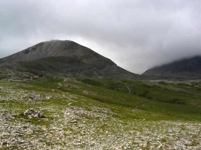 The eastern slopes of Ben Eighe, rising to Creag Dhubh