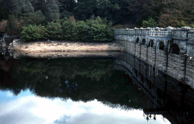 Burrator Dam.  1976