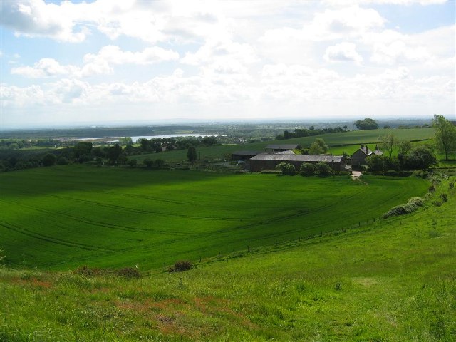 Eddisbury Hill Farm Above Delamere © David Crocker :: Geograph Britain ...