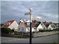 Sign Post at Sand Bay