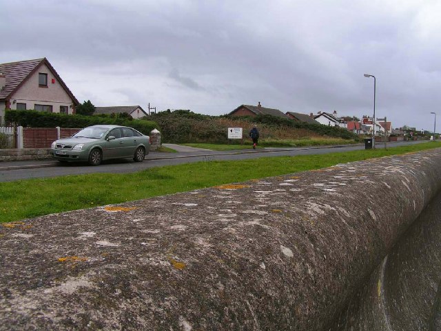 Sea Defences and housing, Silloth
