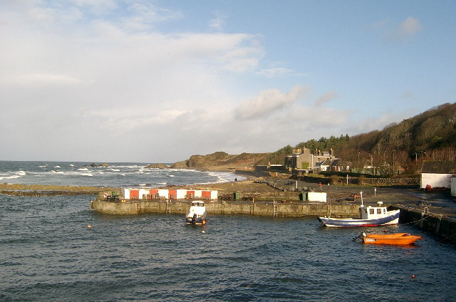 Dunure Harbour, Ayrshire