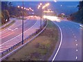 A23 North of Pitts Head Crossroads. Junction of A23 northbound, with B2115