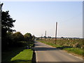 The road west out of Little Weighton.