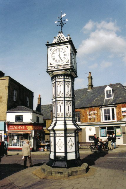 Victorian Clock Tower, Downham Market,... © Rodney Burton cc-by-sa/2.0 ...