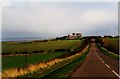 NU1634 : The B1342 looking towards Bamburgh Castle by Geographer