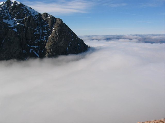 Cloud Inversion - North Face of Ben Nevis