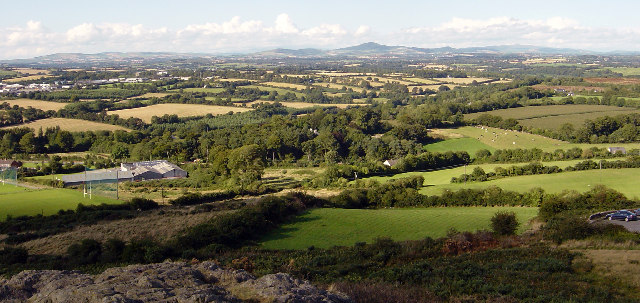 Windmill Hill,  Enniscorthy, panorama north