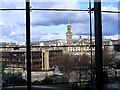 Bradford city centre from inside the National Museum of Photography, Film and Television