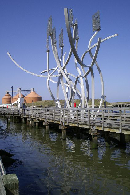 Industrial sculpture on Blyth Quay