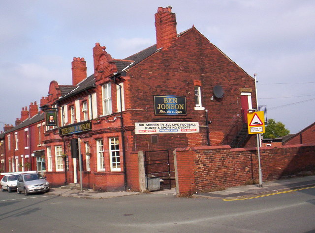 The Ben Jonson public house, Warrington... © S Parish cc-by-sa/2.0 ...