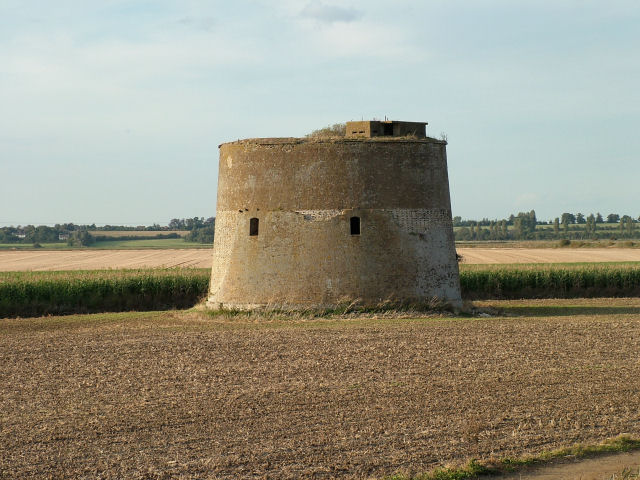 Martello Tower with added Pillbox