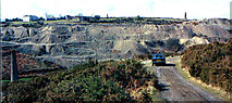 SX2669 : Mining spoils tips, Darite, 1979 by Crispin Purdye