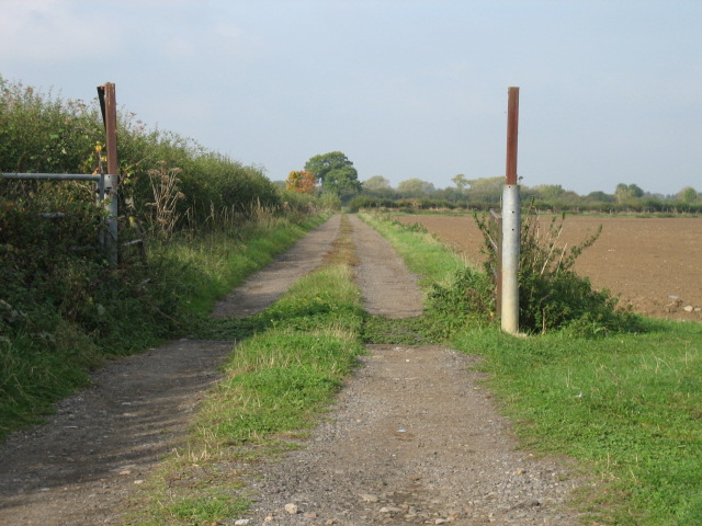Track to Brookfurlong Farm