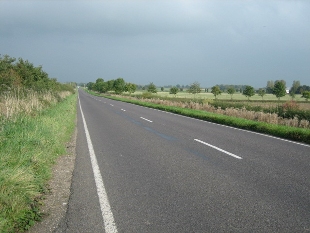 Road looking north-east