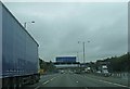TL4500 : Approach to Junction 27 of M25 by Christine Matthews